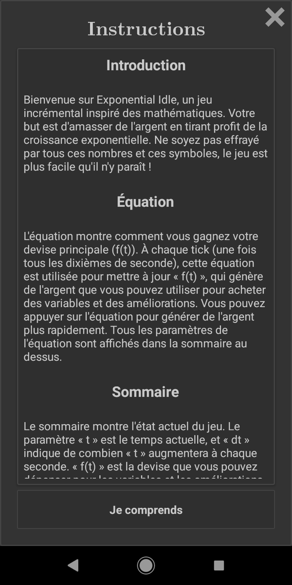 paljasn's tweet image. Petite #MathsApp : Exponential Idle
On joue avec des variables dans un design minimaliste pour se rendre compte de l&apos;incroyable croissance exponentielle