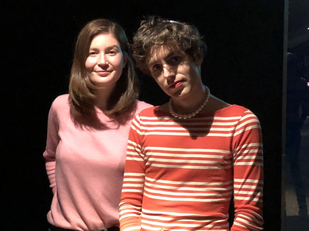 JonsonCRE's tweet image. This picture of @natasharadio and @ezrafurman is the image I needed to see today. It fills me with joy!