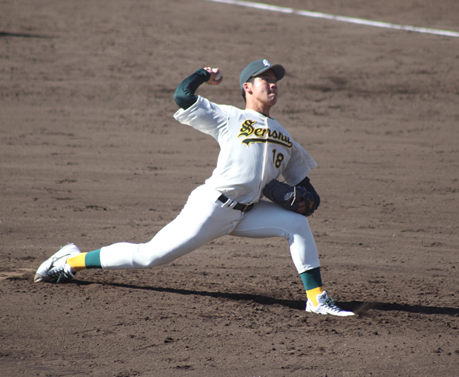 marmarmorimori's tweet photo. 20/10/25　東都二部
菊地吏玖（投・専修大②/札幌大谷） https://t.co/wvheL1v6gV