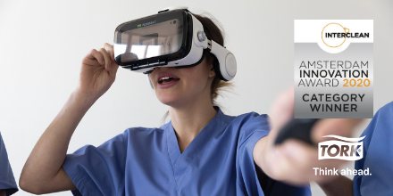 intercleanshow's tweet photo. Improvements in hand hygiene compliance can be challenging to achieve.
Tork is hosting a webinar on its award-winning VR Clean Hands Training for healthcare professionals. Register to participate on November 3 from 11:30-12:00 CET: https://t.co/heyGDdQOXI
#Interclean2020 https://t.co/jAplVNAT62