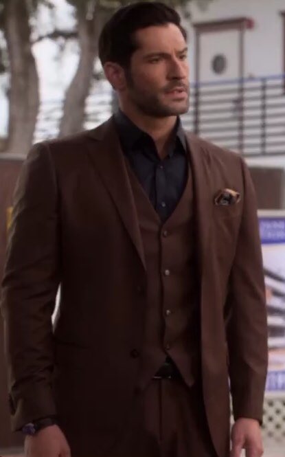 Lucifer’s wardrobe in 5x06 BluBallzThe season 5 three-pieces give the season 3 three-pieces a run for their money in hottest looks