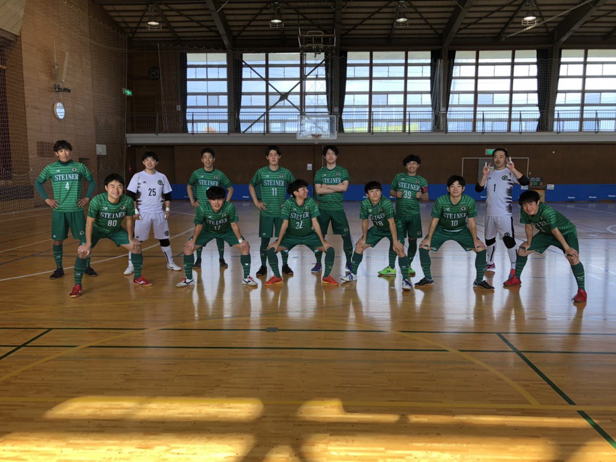 fc_steiner's tweet photo. JFA全日本フットサル選手権　宮城県大会
vs Geist vonKURA（県2部）
10-1⚪️
前半　5-1
後半　5-0
【得点者】
＃39赤城　3点
＃14井上　2点
#10保科　2点
#80田中　2点
#8西谷　1点
初戦勝利です。
2回戦は仙台大フットサル部との対戦です！応援よろしくお願いします🥺 https://t.co/VmbolSnivW