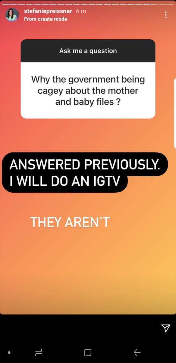 . @StefPreissner please listen to survivors & advocates,who started the campaign, instead of telling followers opposition have muddied the waters,It undermines their voice &agency &many have spoken of the pain it's caused. Please don't perpetuate this narrative on your IG video/1