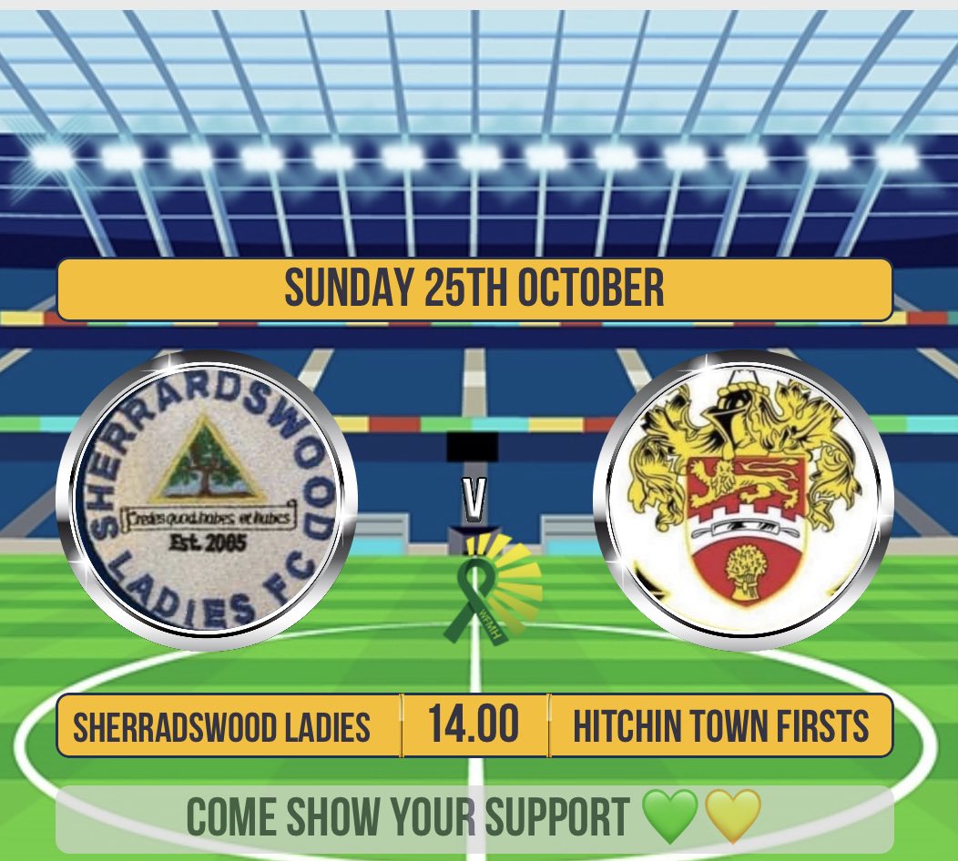HitchinTownWFC's tweet photo. Today we have our first team in action away to @SherrardswoodF good luck ladyโs ๐ช๐ป๐๐ #shecanplay #HTLFC https://t.co/JqC6hhjnds