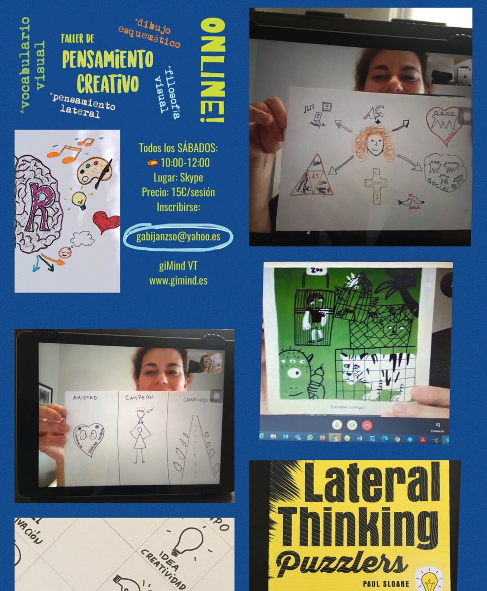 gimind_vt's tweet photo. #tallerpensamientocreativo #visualthinking  #sketchnoting  #pensamientolateral #pensamientodivergente #vocabulariovisual  #filosofíavisual #talleronline https://t.co/HtcbSsZ0N3