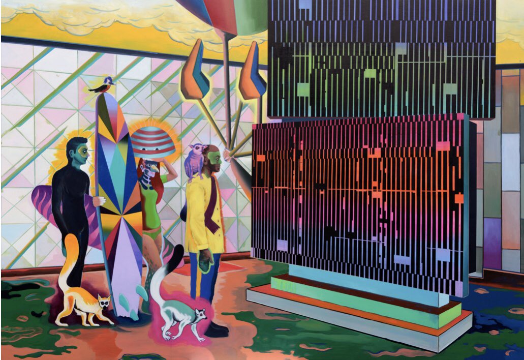 koeniggalerie's tweet photo. #KönigExhibitions: We are excited to announce #BasimMagdy‘s first solo exhibition RENEGADE DREAMS HANGING FROM THE CLOUDS. Eight works on canvas as well as a video work will be shown at the St. Agnes Chapel.
🗓 30 October - 18 December 2020
➡️ https://t.co/BXAxJ6R3Qv https://t.co/xN5JYsZmMz