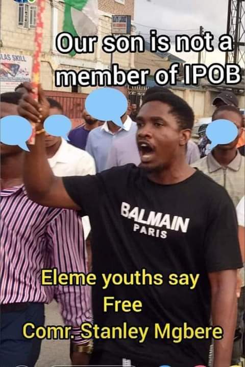 godswill_ogosu's tweet photo. He is a freedom fighter and not a terrorist.
We demand freedom for him
Information given about him is misleading.
#Freestanleymgbere
#RiverstateGovernment
@GovWike
@falzthebahdguy
@AmnestyNigeria
@AishaYesufu
@instablog9ja https://t.co/BAHblq3ZU3