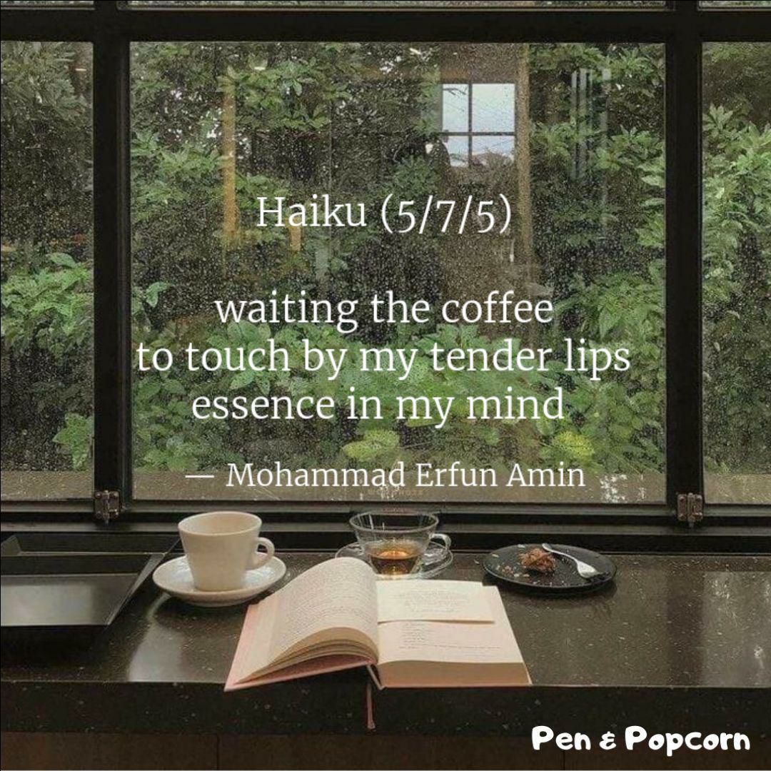 AminErfun's tweet photo. Hey writero! Collab with Pen n Popcorn and write your thoughts on this beautiful background ❤️🐼

#pnppicprompt #rainywindow #pennpopcorn #collabwithpnp #yqbaba #pnp251020  #YourQuoteAndMine
Collaborating with Pen n Popcorn#haiku
 
Read my thoughts on @YourQuoteApp at https://t.co/MxPduWhnJt