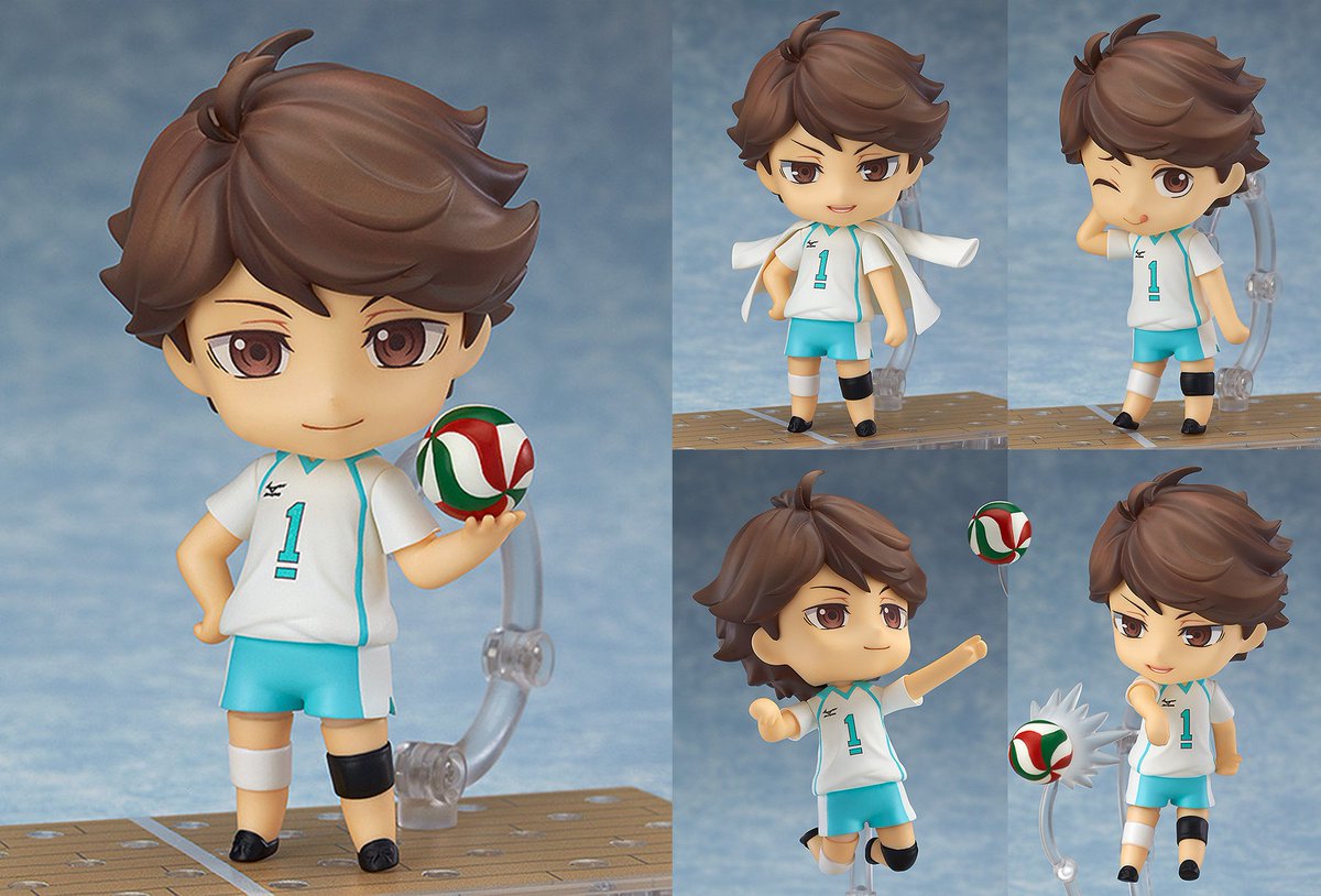 《 Nendoroid Toru Oikawa 563 (2nd re-run) 》
From Haikyu!! Second Season

ราคา : 1,250.- ส่งฟรีลทบ! (มัดจำ 300.-)
ปิดจอง : 29/11/20 l สินค้าเข้า : 5-7/21

- โปรโมชั่นสะสมแต้ม ทุกๆ฿60 = 1Point
- สามารถใช้แต้มแลกเป็นส่วนลดได้ 1Point = ฿1

reki-shop.com/product/1116