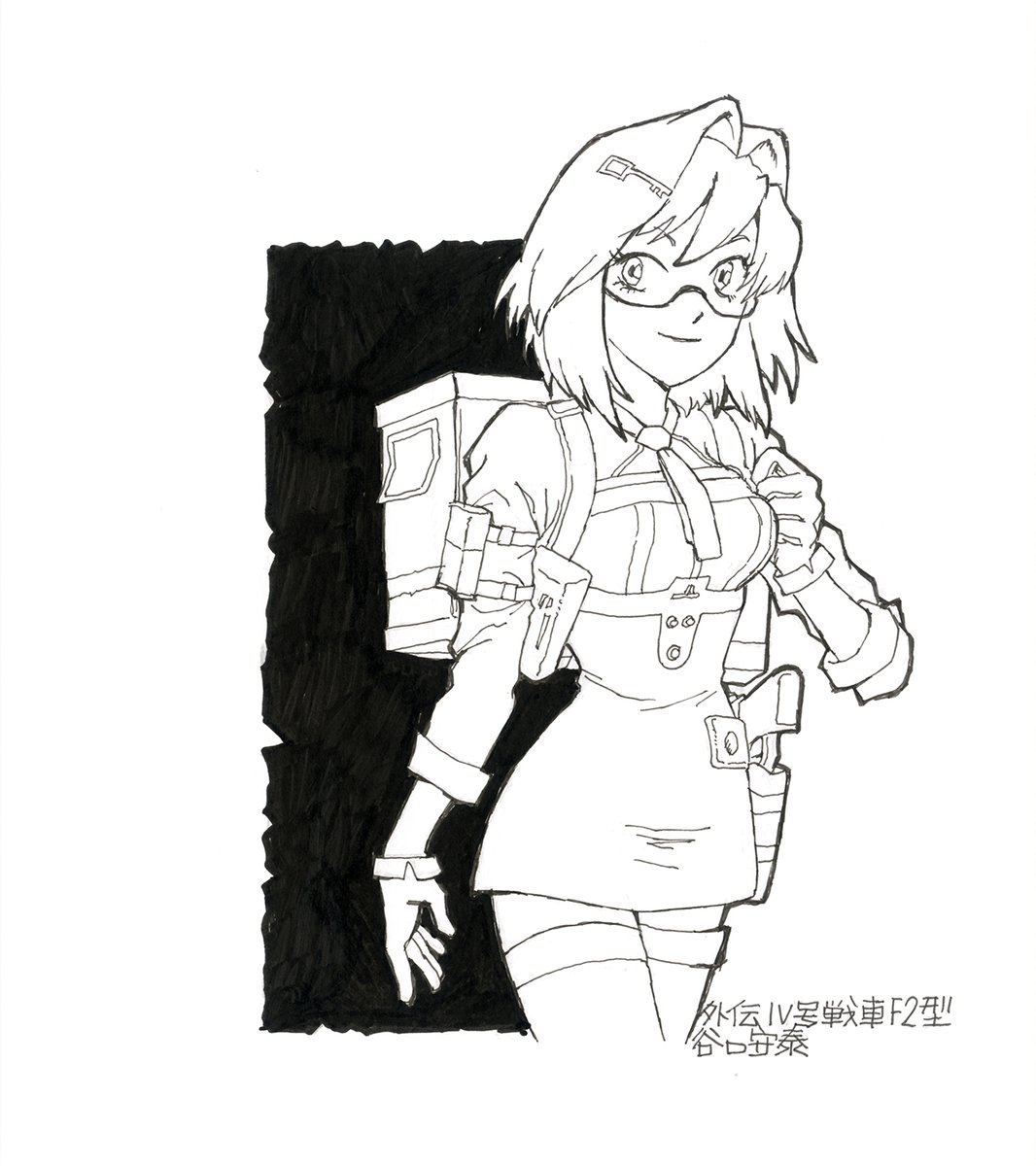 作画監督 谷口守泰 直筆サイン イラスト付 色紙 原画 【公式通販】