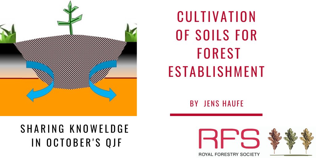 royal_forestry's tweet photo. #GoodRead Cultivation of Soils for Forest Establishment. Jens Haufe @Forest_Research casts a critical eye on current cultivation practices and effects on soil as an sustainable resource for forestry in October’s #QJF. https://t.co/zT5134slRT #forestsoils #sharingknowledge https://t.co/G0IipnWNSU