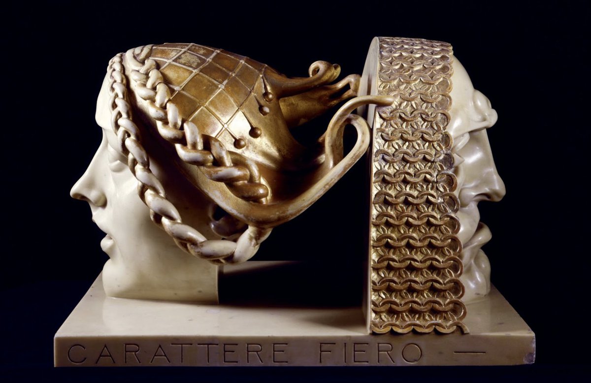 — "Carattere Fiero-Anima Gentile," by Adolfo Wildt, c. 1912