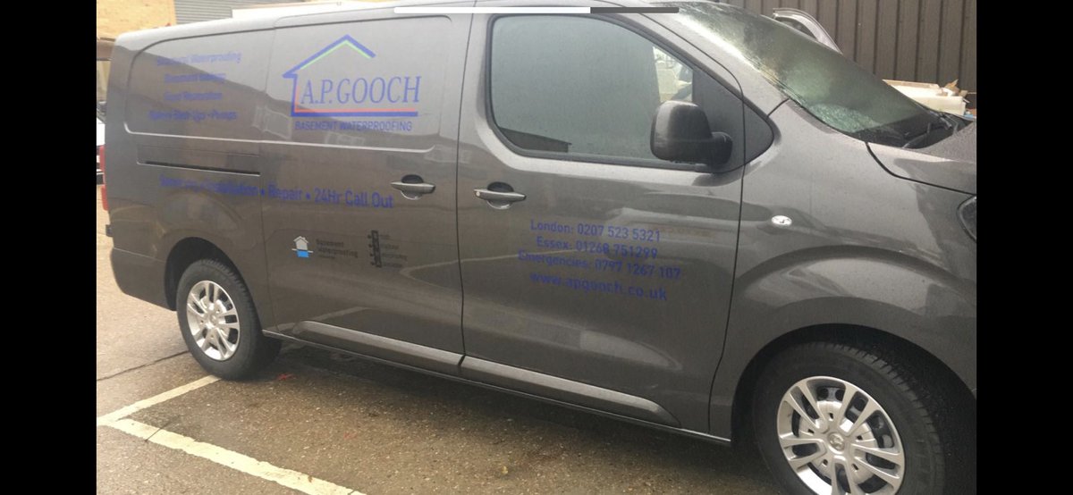 Nice new van added to the fleet this week