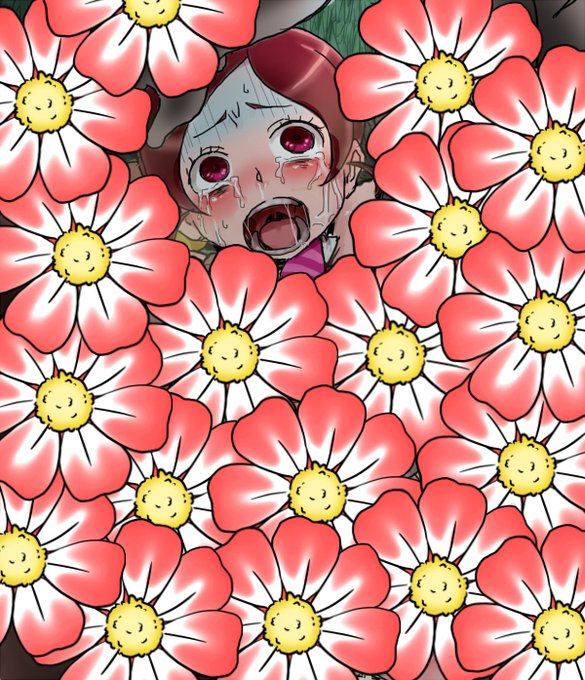 あとこれはこの過去絵ツイートを見てくれた方へのおまけで、今まで作ってきた有償絵隠しの中で、自分が面白くて好きなやつです(誘導アドレスもないのでRT不要のおまけです、笑って頂けるだけで幸いです) 