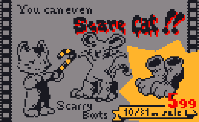 RyntaloL's tweet photo. Week 4: Advertisement (or "Happily ever after")  #Pixelween2020

I'm not gonna make things spooky. Sorry🥴
@Pixel_Dailies #pixel_dailies #pixelart #ドット絵 https://t.co/gQaUbTCwuO