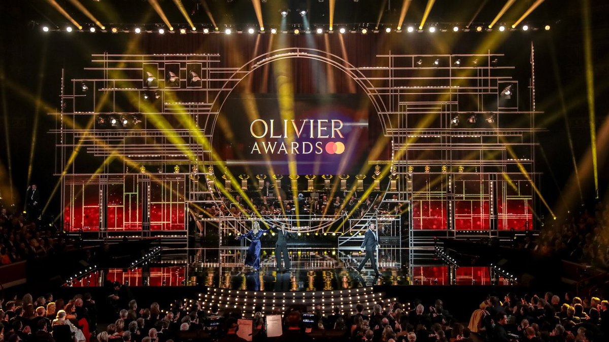 Happy #OlivierAwards day. Still pinch myself every day that I had the pleasure to be on that stage with the amazing <a href="/IamElliotWarren/">Elliot Warren</a> <a href="/OliviaBrady44/">Olivia Brady</a> <a href="/Alessandro_Babs/">Alessandro Babalola</a> @MichaelJJinks