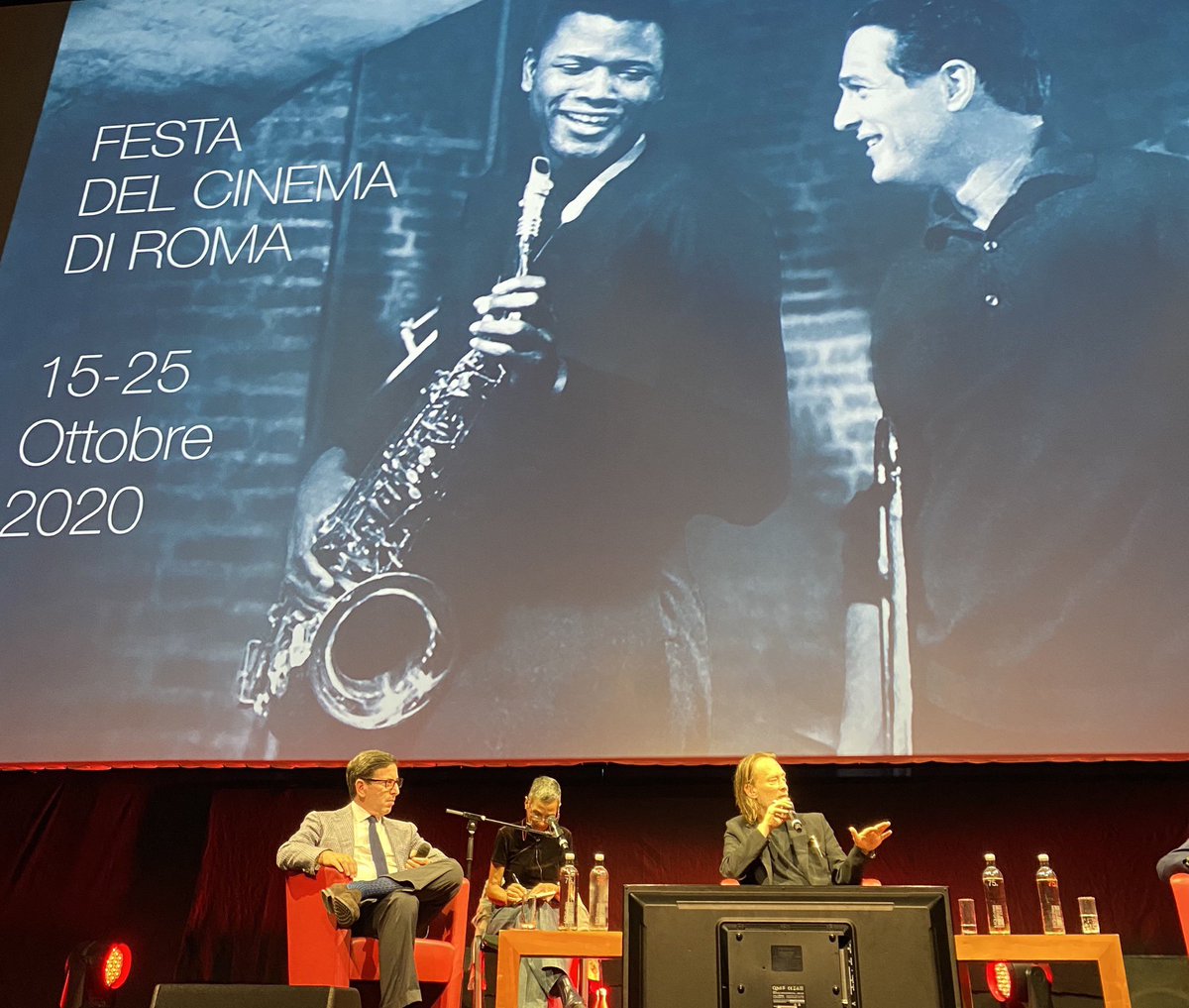 Thom Yorke #festadelcinemadiroma #romefilmfest #thomyorke #auditoriumparcodellamisica