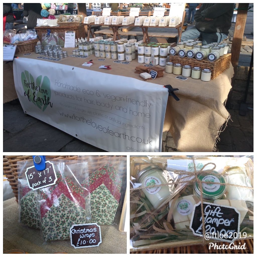 ftloe2019's tweet photo. Gorgeous morning in chesterfield!! My new Christmas wraps are available, and our free gift hamper service, just pay for the products you choose!
#sustainableliving #ftloe2019 #veganfriendly #independentbusiness #christmasgifts #nopalmoil #shampoobars #conditionerbars #soycandles https://t.co/0G6ZDUlvoi