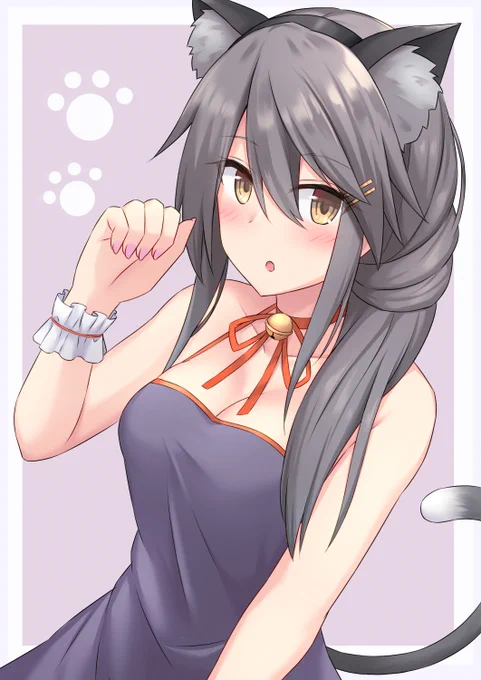 ねこさんですねぇ!なハロウィン榛名ちゃん 