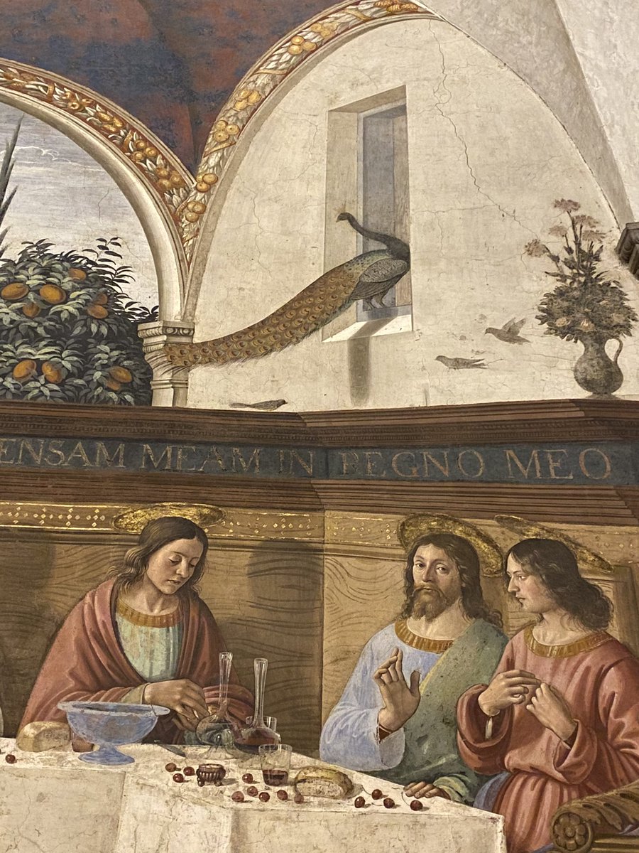 Last Supper. Domenico Ghirlandaio. Refectory of the Convent of San Marco.