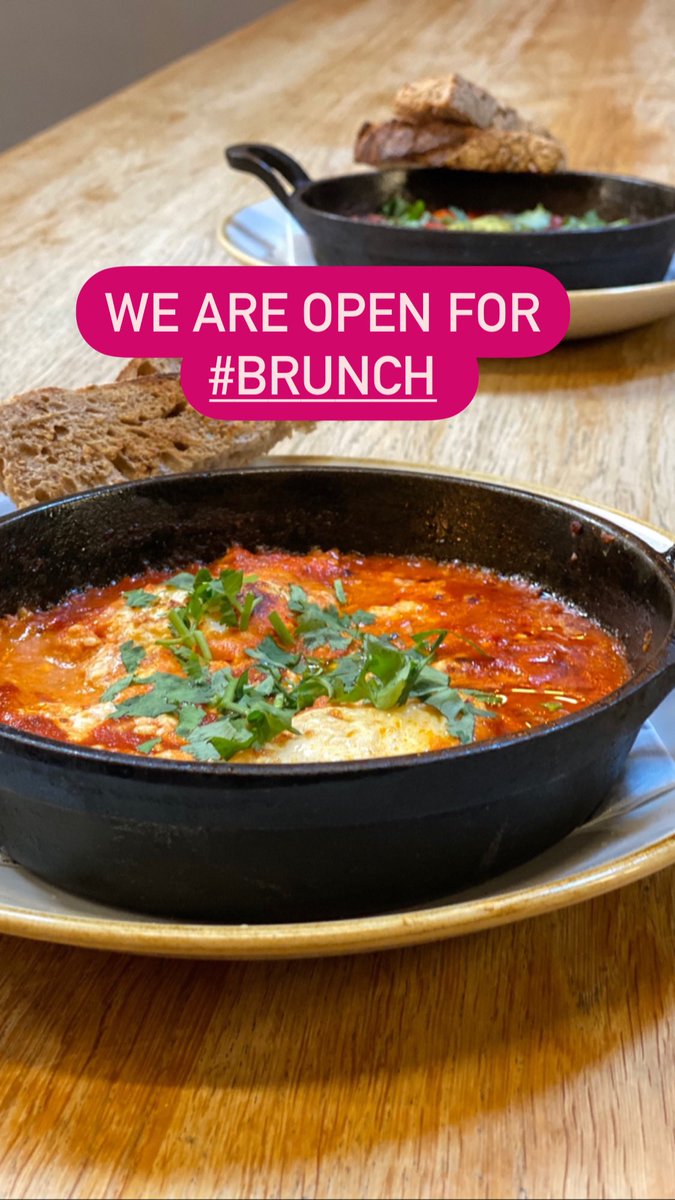 Come for #brunch