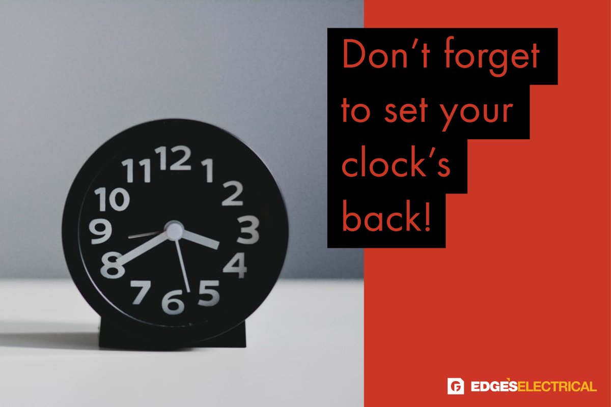 EdgesElectrical's tweet photo. It's that time of year again where we all try to figure out how to change the clocks in our car 🚗 Or for the lucky few the time will be right for the first time since March 🕛
We hope you all enjoyed a Sunday lie in 💤
#FallBackwards #ClocksGoBack #Automotive #Autoelectrician https://t.co/f2TiOS8FSb