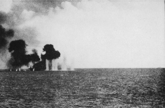 The destroyer USS Johnston and destroyer escort USS Samuel B. Roberts were particularly ferocious in their attacks on the vastly superior Japanese fleet. The violence of Taffy 3's response convinced Kurita he was fighting a far more capable fleet, and he withdrew from battle.