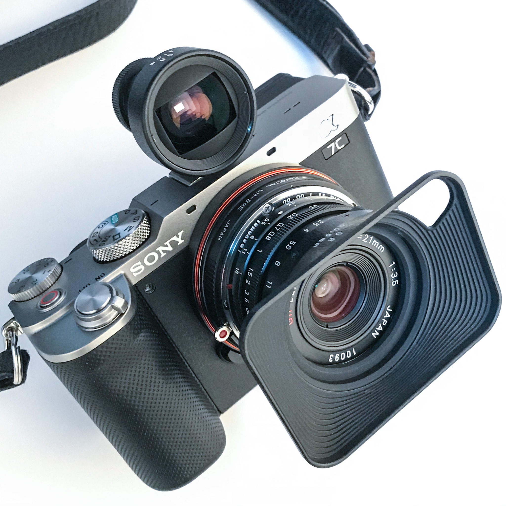 FUJIFILM X70用 純正 外付け光学ビューファインダー VF-X21 【中古