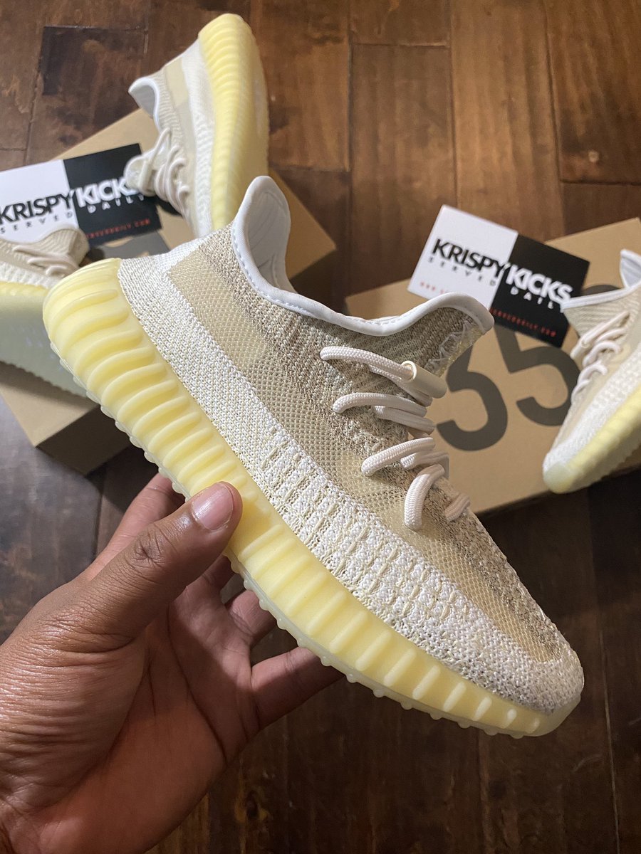 iamkrispykicks's tweet photo. Yeezy 350 Boost V2 “Natural” What you guys think? @kanyewest @adidas #Yeezy #kicks #krispykicks https://t.co/9Rd8NVjSdj