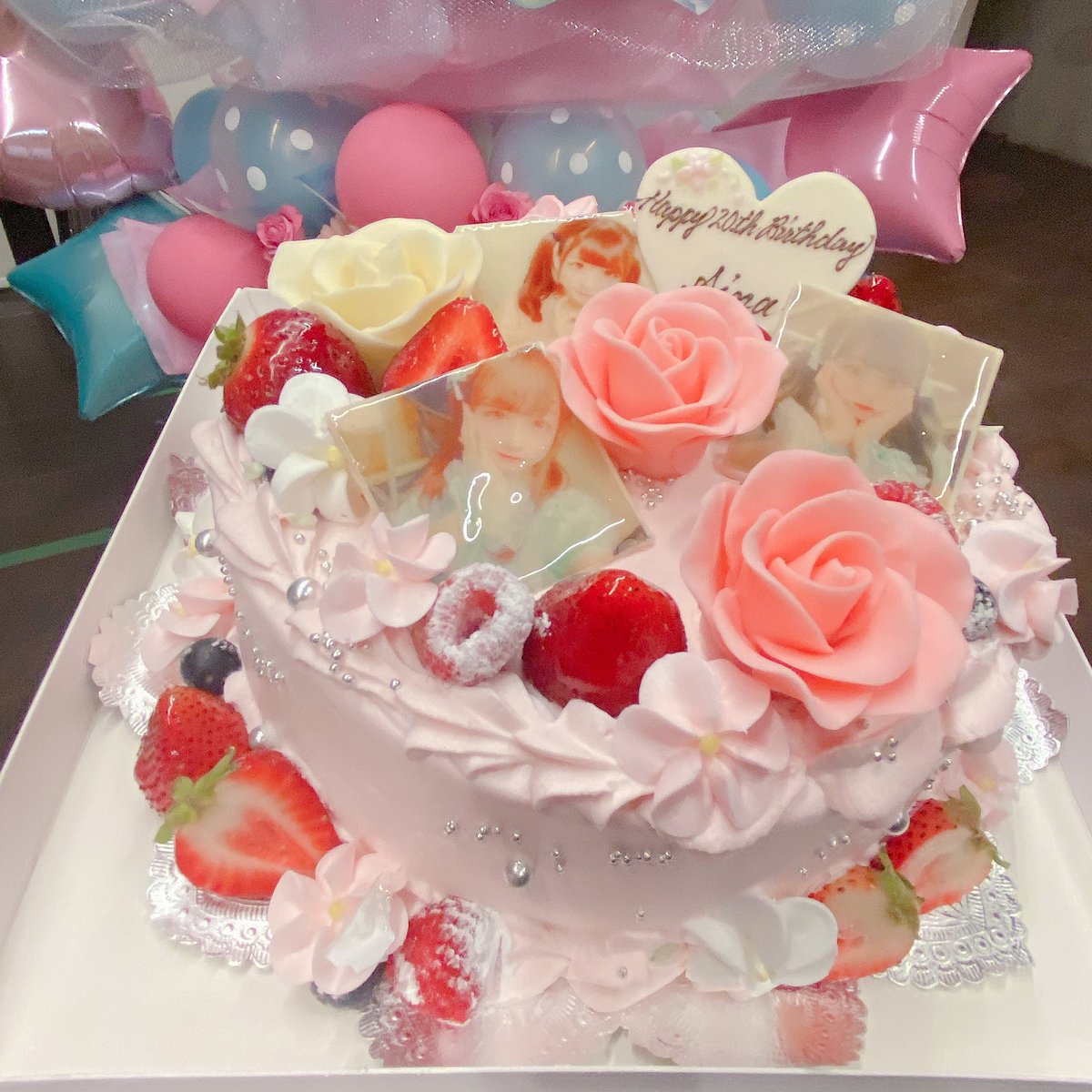 peachplumstaff's tweet photo. 本日は城崎愛奈生誕祭にお越しいただきありがとうございます😊

久々のLIVEで緊張感たっぷりでしたが、
楽しく出来ました✨
応援ありがとうございます✨

素敵なお花にケーキ、
すごく可愛かったです✨✨ https://t.co/W2M2uxnqa1