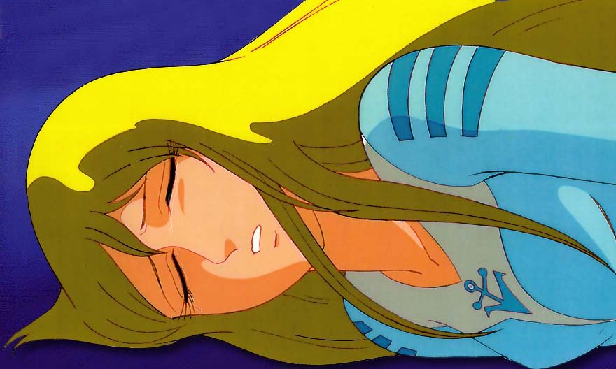 ヤマトよ永遠に サーシャ 古代進 セル画 ② 宇宙戦艦ヤマト 劇場版 1980