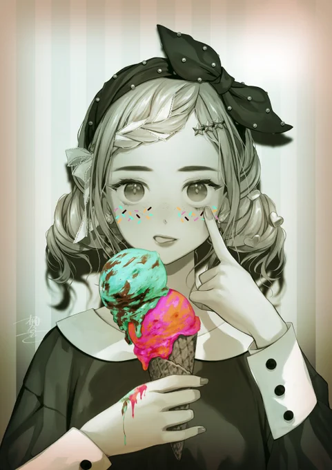 #絵柄が好みって人がいればいいなぁ 
つよつよな目ともちっとした足。 