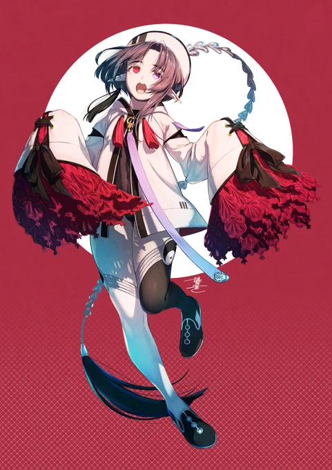#絵柄が好みって人がいればいいなぁ 
つよつよな目ともちっとした足。 