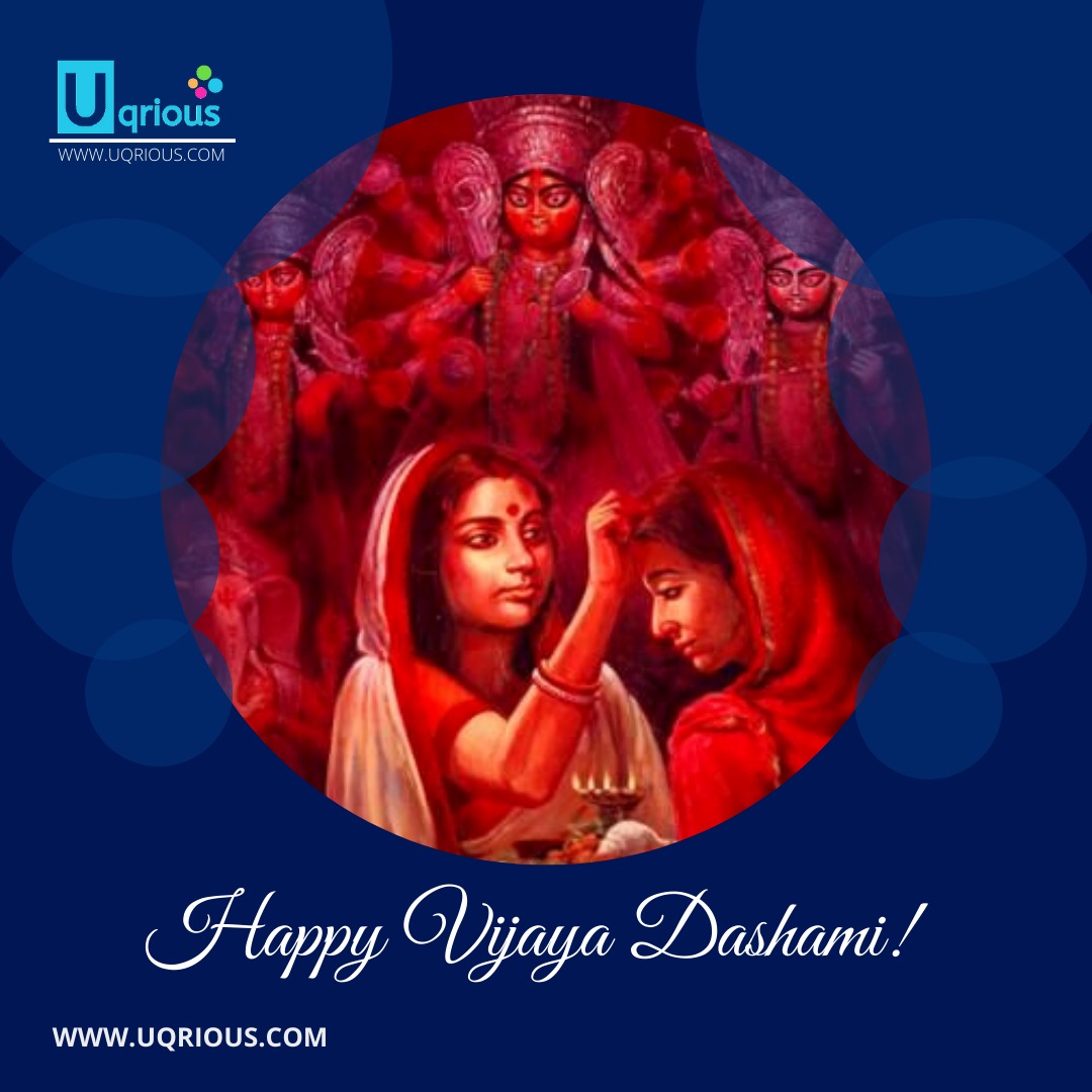 Uqriousgroup's tweet photo. On the joyous day of Dussehra, may Shri Rama and Maa Durga bless you with good health, wealth, peace, happiness and prosperity.
Greetings from team Uqrious!!
#Dussehra #VijayaDashami #UqriousGroup https://t.co/21XGkh0hS9