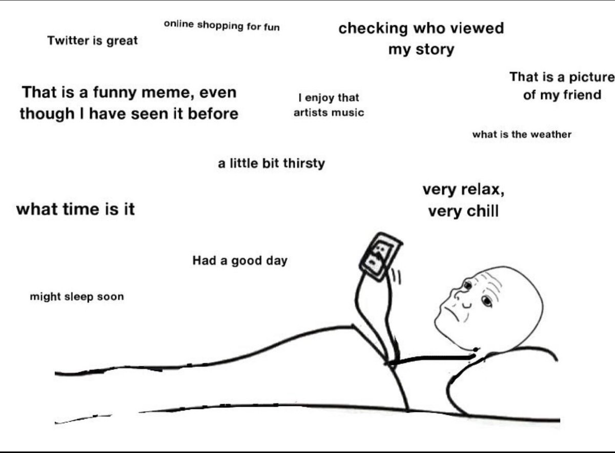 Which is ur vibe ? I’m “might sleep soon”