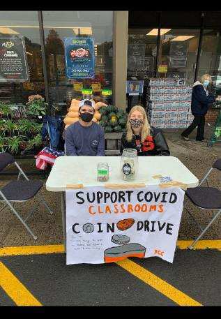 SuppCovidClass's tweet photo. Our coin drive at IGA yesterday! Thank you to everyone who donated and thank you to all of our volunteers for making it happen! https://t.co/xpiDtUf2Yc