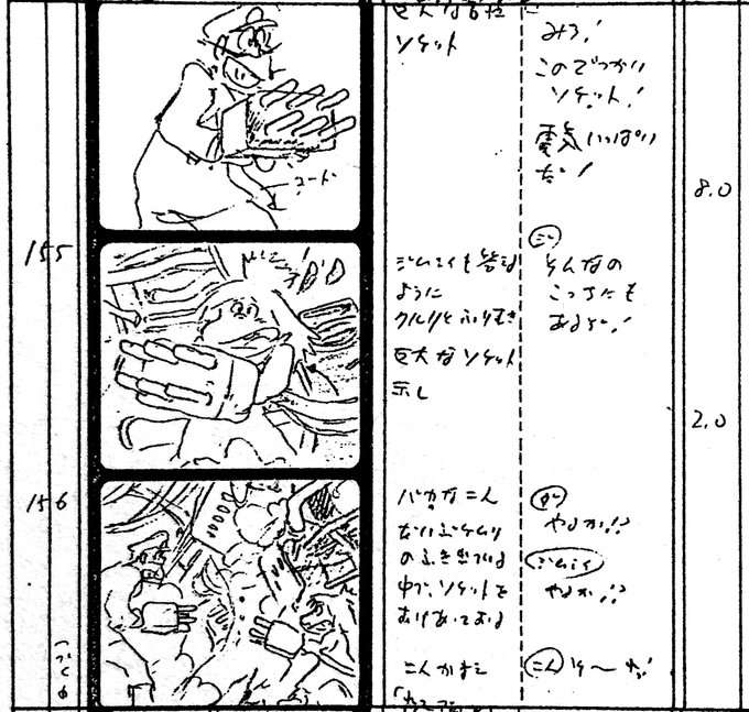 ダイスとジムシーの見事なおバカ炸裂シーン。
#未来少年コナン 