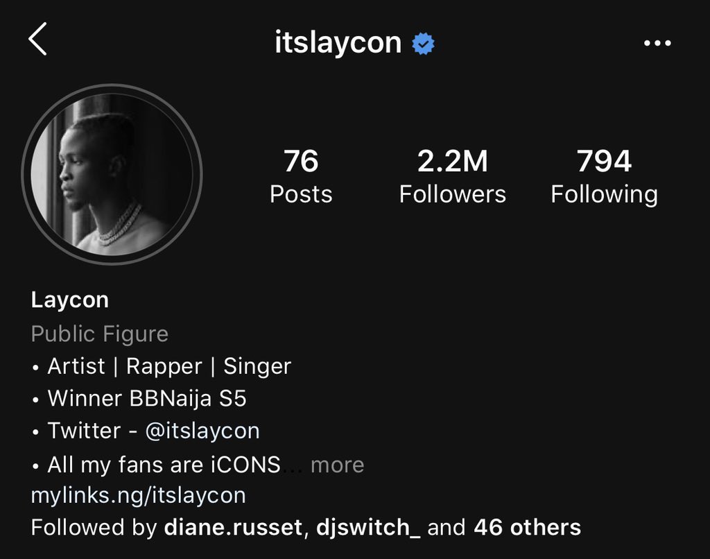 TheNaijaAnalyst's tweet photo. 2.2 Million!!! Laycon!!! Thank you Lord for growth. May this reflect in every area of his life. #LayconComeOnline https://t.co/rKIKc7vnjP