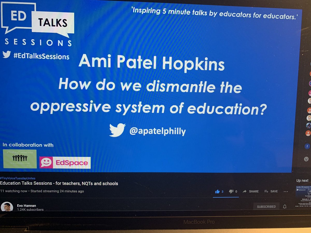 ISTEglobalPLN's tweet photo. “Every day we embrace, elevate, and power. When we do, we release our #InnerAsha.” -@apatelphilly 

So many amazing ideas and actions. Find it here on #EdTalksSessions—> https://t.co/iSCmTFP6Dl https://t.co/4SVbLCDom3