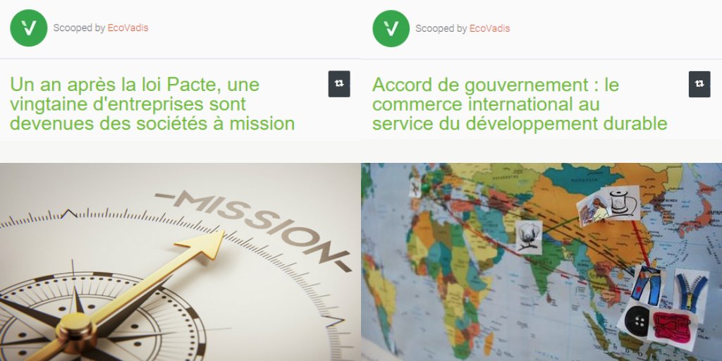 Retrouvez ici les #ActualitésAchatsResponsables : https://t.co/JLeleWLuOG #loipacte #environnement #déforestation #devoirdevigilance #chainesapprovisionnement #Europe #France https://t.co/p9Sv9HOG7u