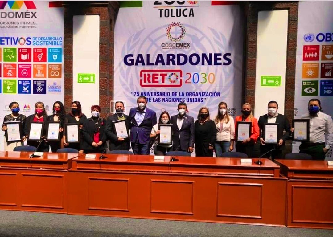 alexleonnn's tweet photo. En el marco del #75Aniversario de @ONUMX 🇺🇳 Entregamos los Galardones #Reto2030
¡Muchas felicidades a todas las OSC por cumplir con los objetivos de desarrollo sostenible en el @Edomex! #SiConlasOSC @alfredodelmazo @gemhsm @eriko_florespz @EnriqueJacobG1 @star__gz @TolucaGob https://t.co/b8mAyGoN3u
