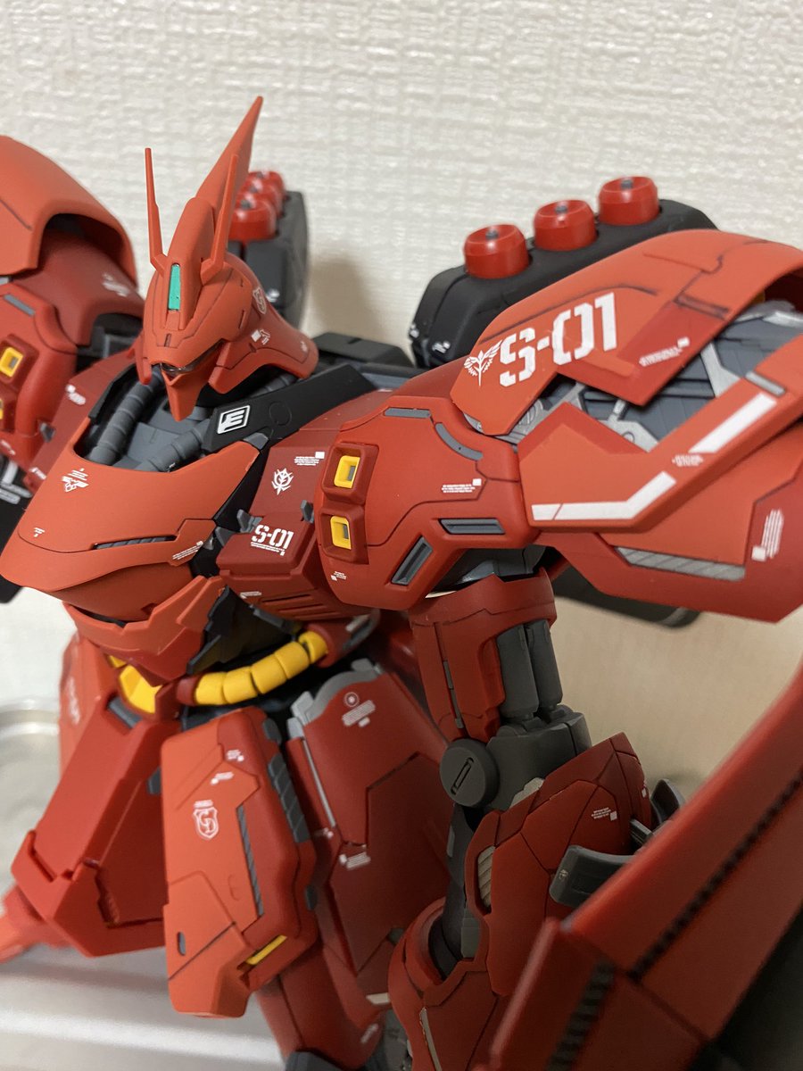 mhrmk2's tweet photo. MGサザビー ver.Ka 完成！ https://t.co/BSfsGNZk33
