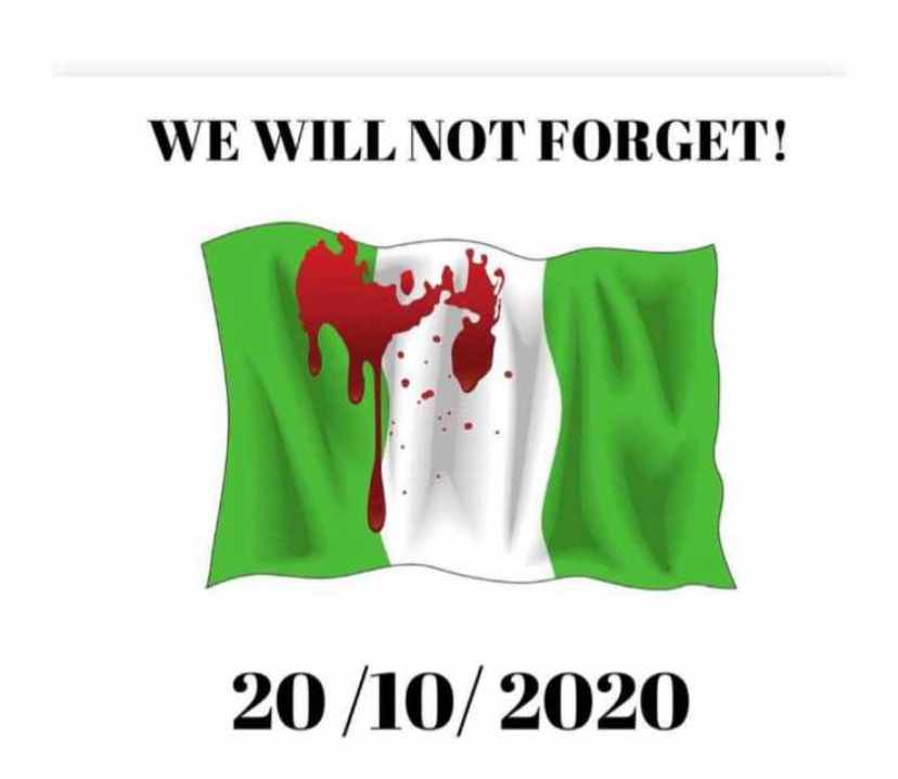 Have you forgotten Ni? Please don't say anything!!! RT and Soro Soke dada #EndSARS #EndSWATinNigeria #ENDYOUTHPROFILING