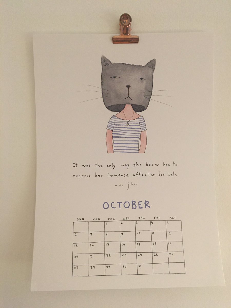 ConstanceBoehme's tweet photo. @marcjohns YAY! Finally, I can exchange my old calendar and stop pretending it’s 2019 since I loved it so much. 😍🎉😂 https://t.co/6skK4vGuHF