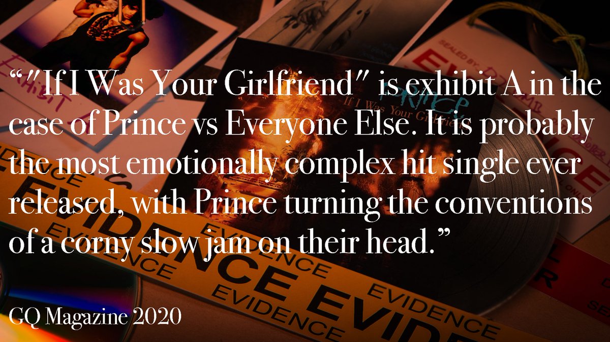 One of the best opening lines in tribute to IIWYG was from GQ:Prince vs Everyone Else - [see thumbnail] P won! P would win again! P would win every damn time!“NOTHING” else came close to the ingenuity of IIWYG back then, well almost nothing, but more on that soon.