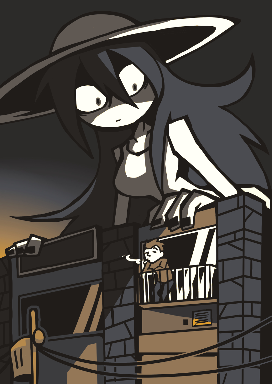 Setz on X: Hachisakusama translates to eight feet tall, but I made a big  oopsie and now shes EIGHTY feet tall. t.coI9rRMP82zQ  X