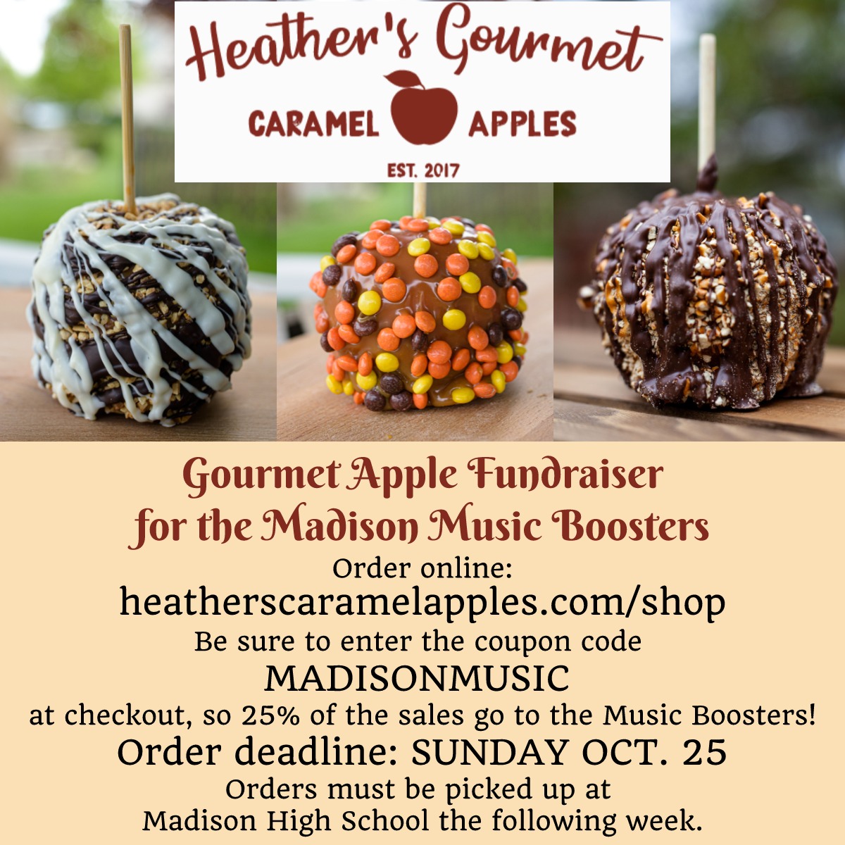 MadisonArts1's tweet photo. Today is the last day to order some of these beauties and support the Madison Music Boosters! https://t.co/G5IfZNX0aB, and use the coupon code MADISONMUSIC. https://t.co/wloA44HUJC