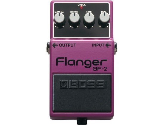 On IIWYG, P detuned, pitched down & programmed the LM-1 & & used the the Boss BF-2 Flanger to change the LM-1's tone.No-one else was using this genius & innovative method.And can you believe this - the Boss BF-2 Flanger is what colour?You guessed it - PURPLE!