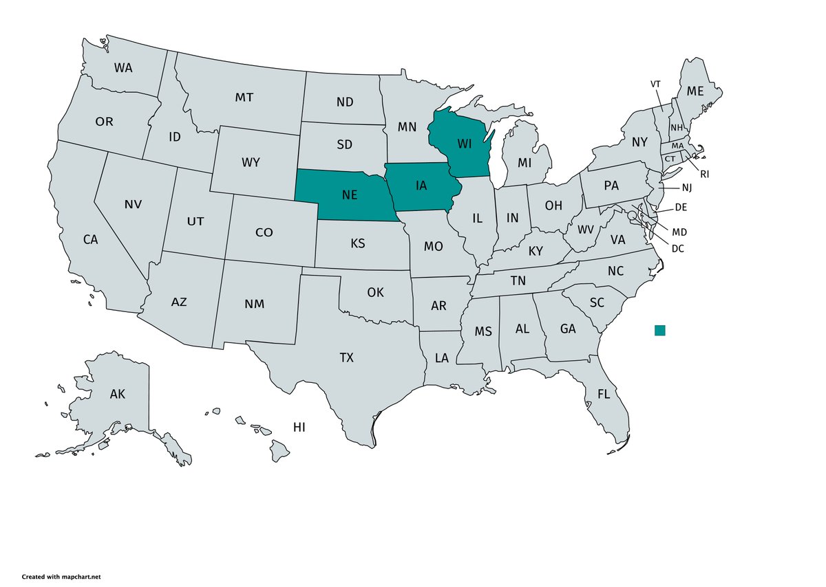 The US Department of Agriculture ( #USDA) has offices in many rural states, but the remainder of 84K jobs including the HQ should be in  #Wisconsin,  #Iowa, and  #Nebraska.  #BreakItUp  https://www.federalpay.org/departments/departmentofagriculture