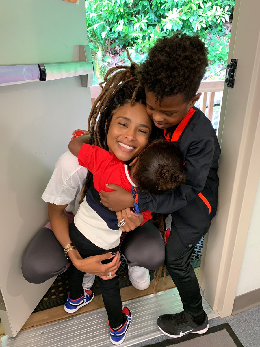 However, despite all of that... the best thing about you is how you always make our family laugh and smile from ear to ear. We love how you wrap your arms around us. We love you forever. Daddy loves you.  Happy Birthday Babylove!  @Ciara